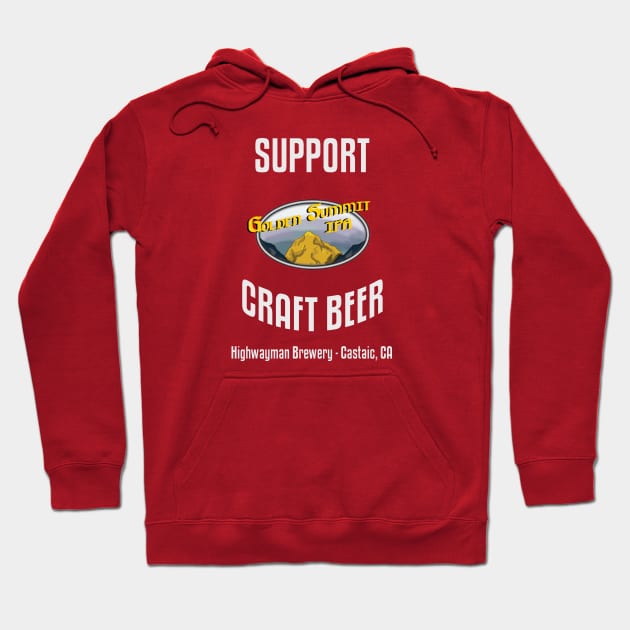 HMB Support Craft Beer: Golden Summit IPA Hoodie by kevos